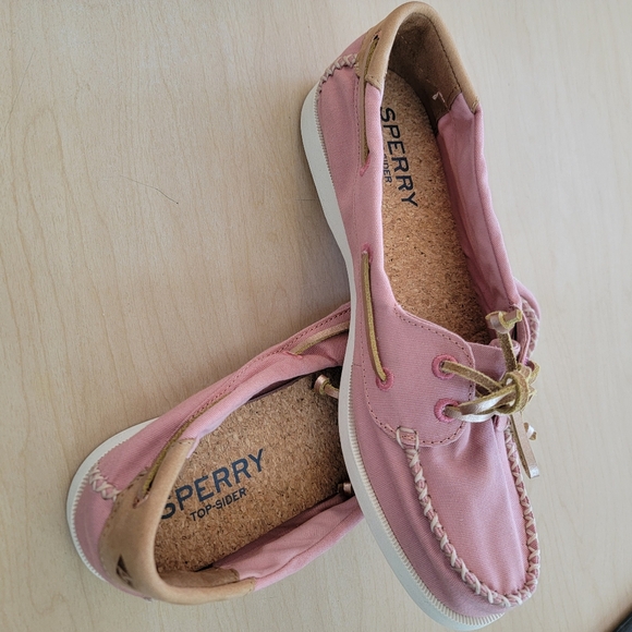 Sperry Women's Pink Boat Shoes 7.5 - Picture 6 of 6